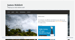Desktop Screenshot of jamesriddett.com